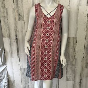 #M33 small cute pink spring dress size S LILY ROSE #M33